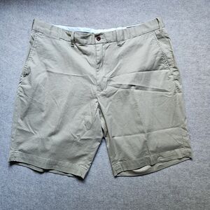 Polo Golf Ralph Lauren Khaki Stretch Chino Flat Front Shorts Mens 38